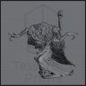 Mask Carver, insectoid Figure (Unpainted)
