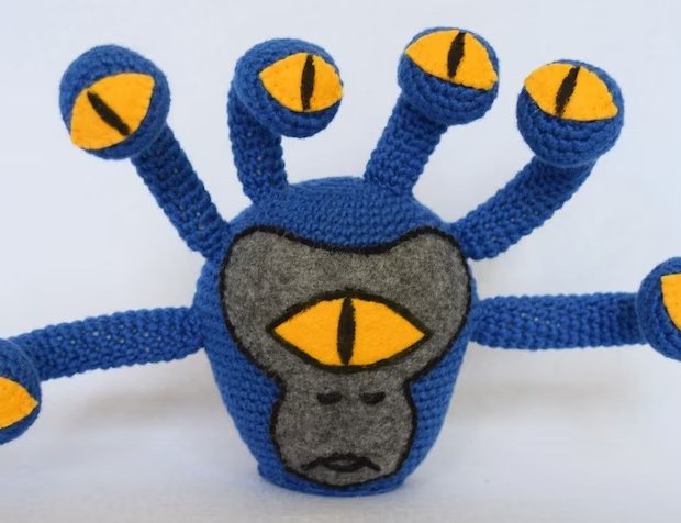 Monkey's Eye Plush Toy