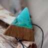 Winter Mint Pendant Necklace