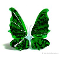 Green Butterfly Figure