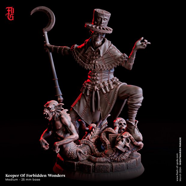 Keeper of Forbidden Wonders Figure (Unpainted)