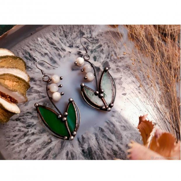 Lilies of the Valley Earrings