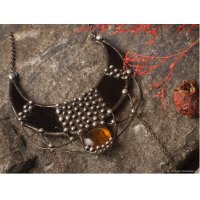 Black Crescent Necklace