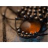 Black Crescent Necklace