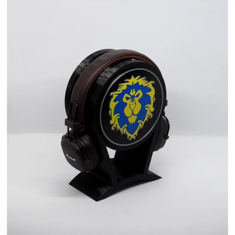 World Of Warcraft - Alliance And Horde Logo Headphone Stand