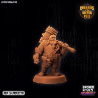 Lotgric Sunhammer Figure (Unpainted)