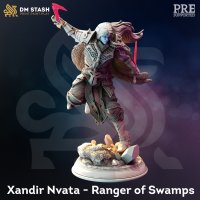 Xandir Nvata - Ranger of Swamps Figure (Unpainted)