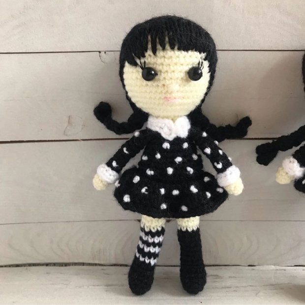 Wednesday (TV) Knitted Plush Toy