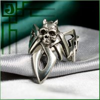 Symbol of the Goddess of the Night Knox Ring