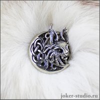 Lynx with the Moon Pendant