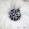 Lynx with the Moon Pendant