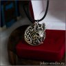 Lynx with the Moon Pendant