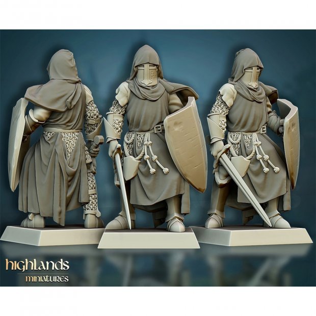 Crusader Elias Figure (Unpainted)