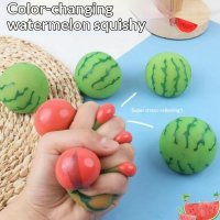 Color-Changing Watermelon Squishy Stress Toy