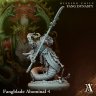 The Yuan-Ti Warrior from the Hissing Spiral Figure (Unpainted)