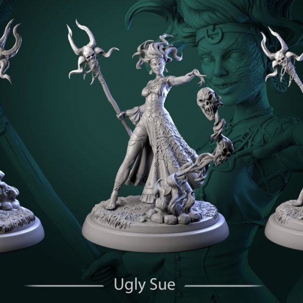 Ugly Sue Figure (Unpainted)
