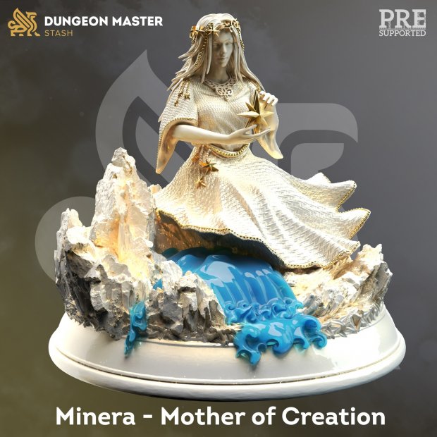 Minera - Mother of Creation Figure (Unpainted)
