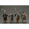 Vatican Guard Set Of 4 Figures