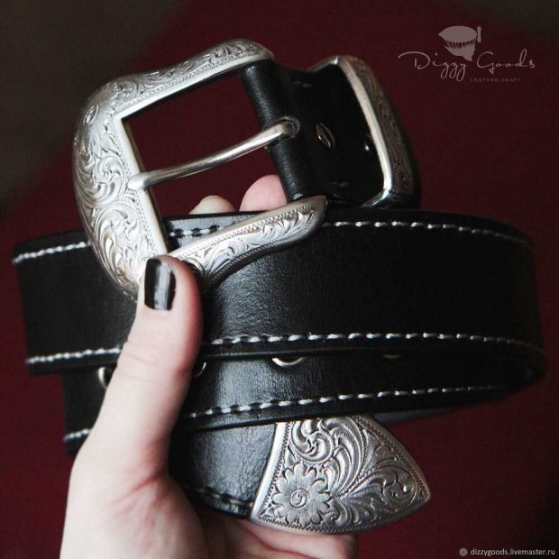 Silver Ornament Belt