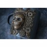 Steampunk Skull Mug With Decor
