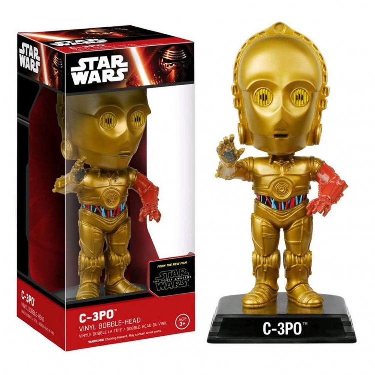 Funko Star Wars Episode 7 - C3PO Wacky Wobbler Figure