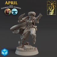 Tomb Raider Figure (Unpainted)