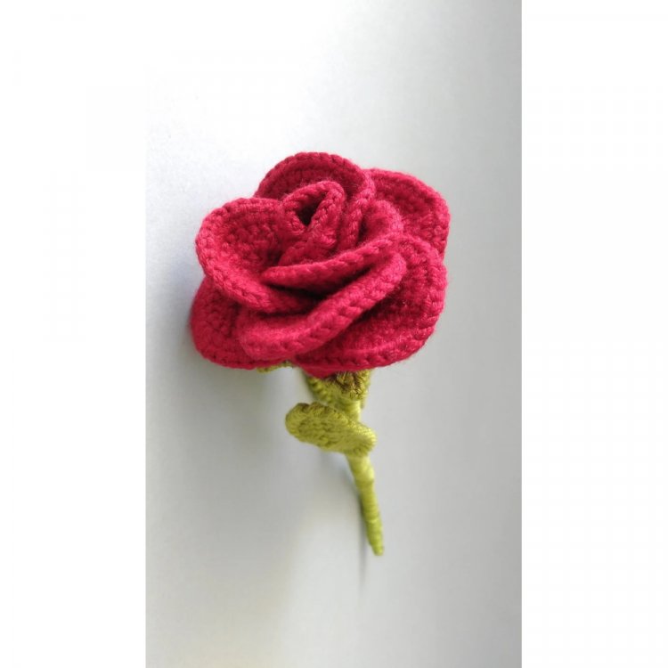 Rose (17 cm) Crochet Plush Toy