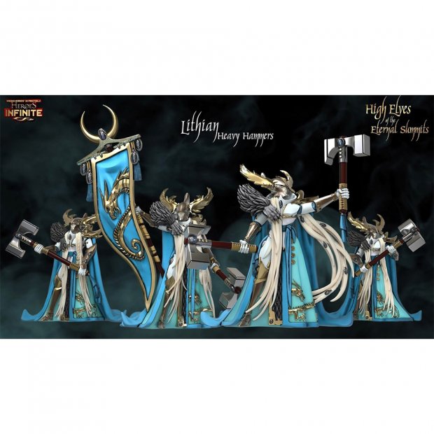 Lithian - Heavy Hammers Figure (Unpainted)