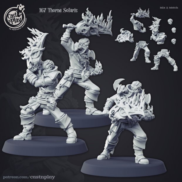 Thorne Solaris Figure (Unpainted)