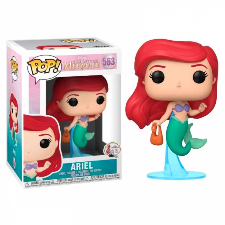 Funko POP Disney: The Little Mermaid - Ariel with bag Figure