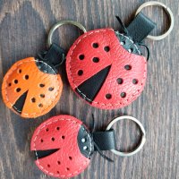 Ladybug Keychain