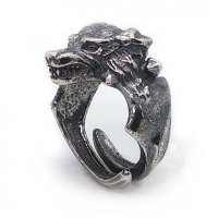Handmade Battle Dog Ring