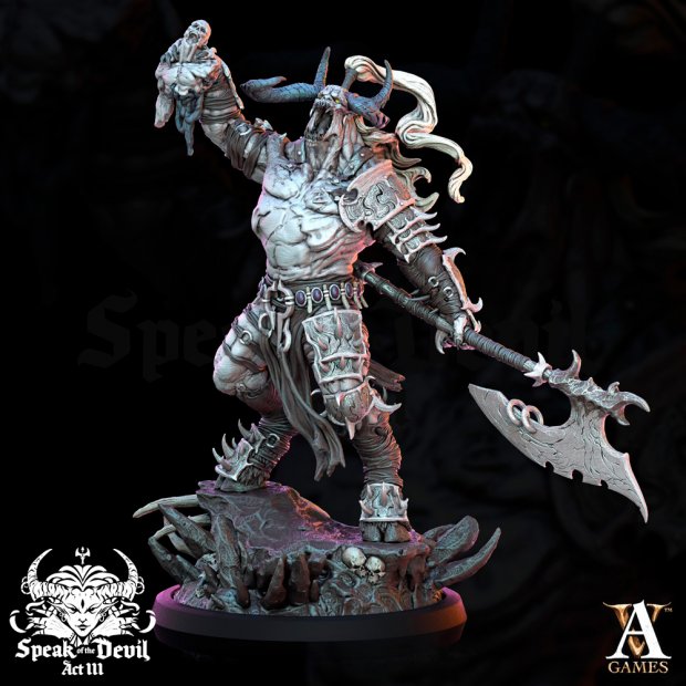 Marnakei-Khail, Devouring Demon Figure (Unpainted)