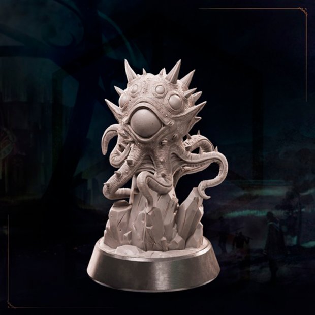 Twin Squid, Tiny Aberration Figure (Unpainted)