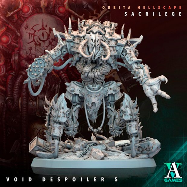 The Furious Ravager of the Abyss Figure (Unpainted)