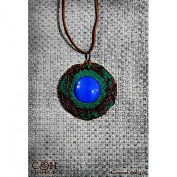 Forest Lake Pendant Necklace