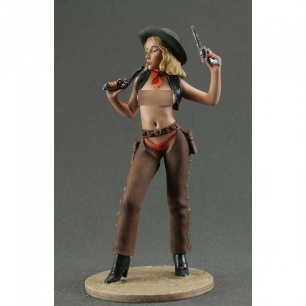 Pin-Up Girl - Cowgirl Figure