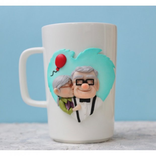 Up Mug With Decor