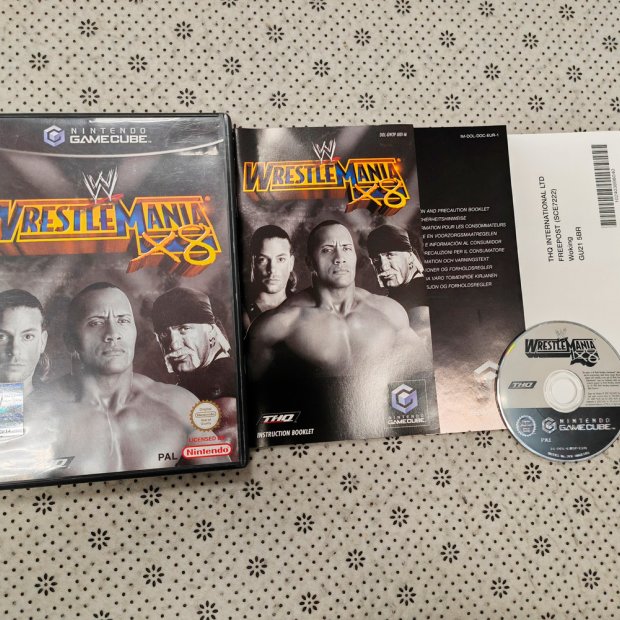 (Buy out) WWF WrestleMania X8 Game