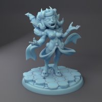 Naked Goblin Necromancer Figure (Unpainted)