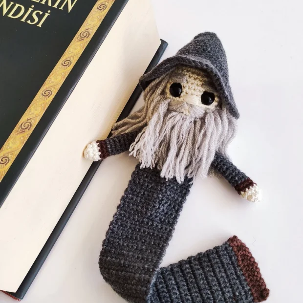 The Lord Of The Rings - Gandalf Crochet Bookmark