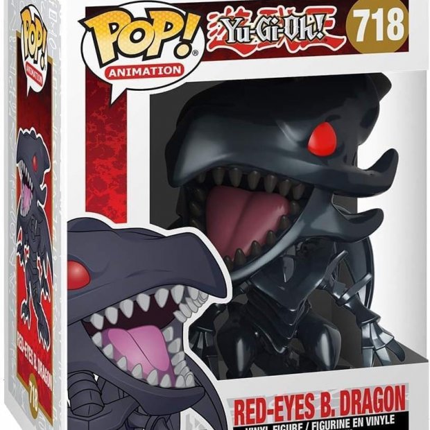 Funko Pop Anime: Yu-Gi-Oh! - Red-Eyes Black Dragon Figure