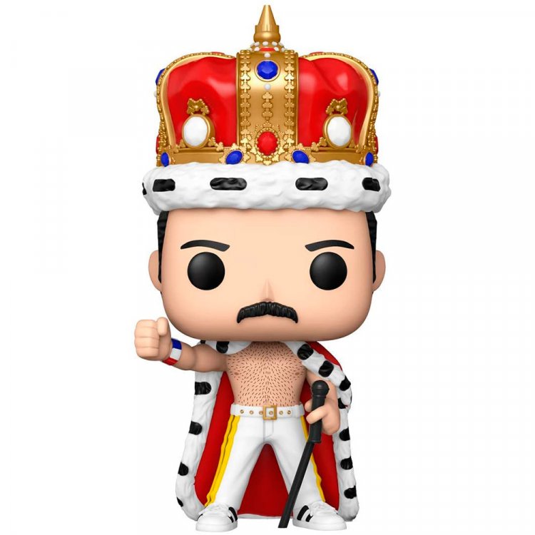 Funko POP Rocks: Queen - Freddie Mercury (King) Figure