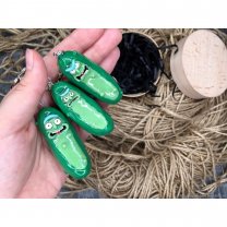 Rick and Morty - Pickle Rick Keychain