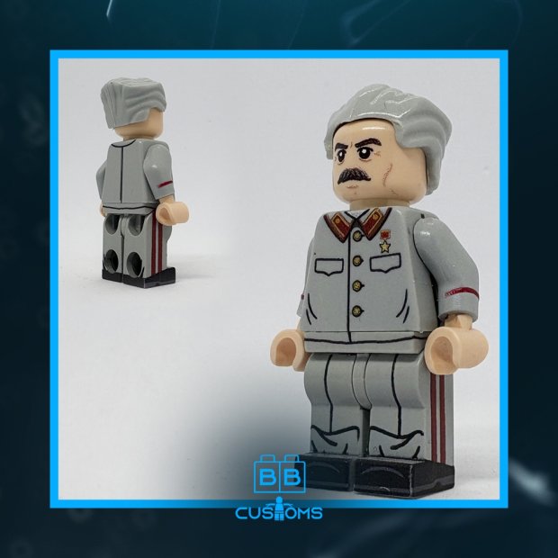 WWII Era Eastern European Leader Minifigure (Historical Figure)