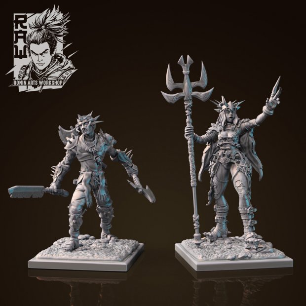 Buran stone crown Figure (Unpainted)