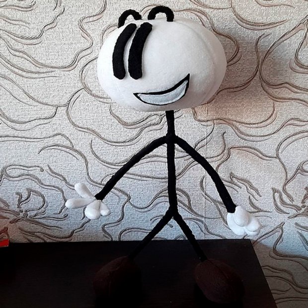 Henry Stickmin Plush Toy