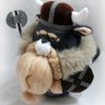 Viking cat Murrf Plush Toy