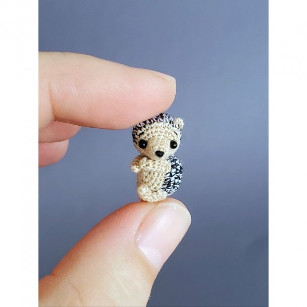 Micro Hedgehog Plush Toy
