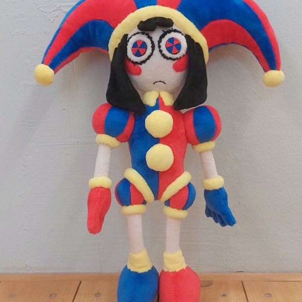 Pomni Circus Jester Plush Toy